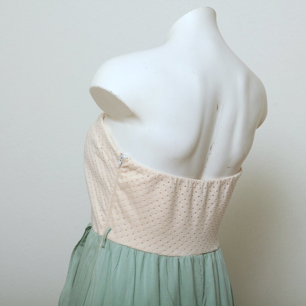 Papaya High Low Strapless Wrap Dress - Picture 5 of 13